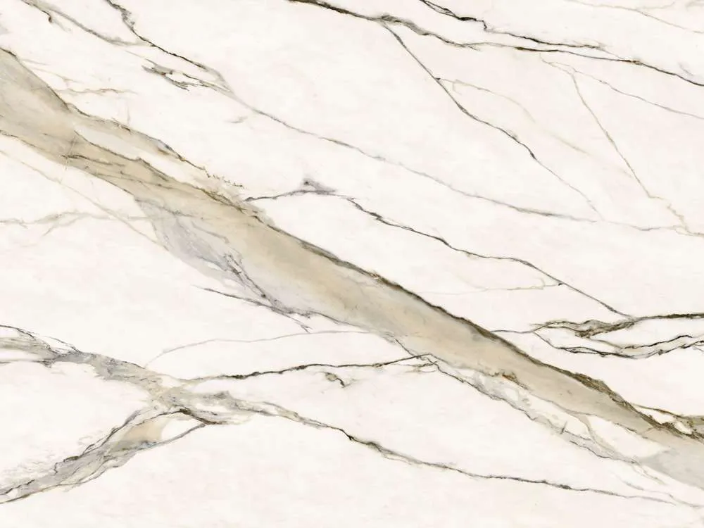 Calacatta Gold porcelain slab sample
