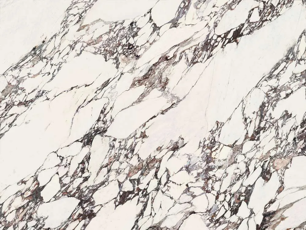 Calacatta Viola porcelain slab sample