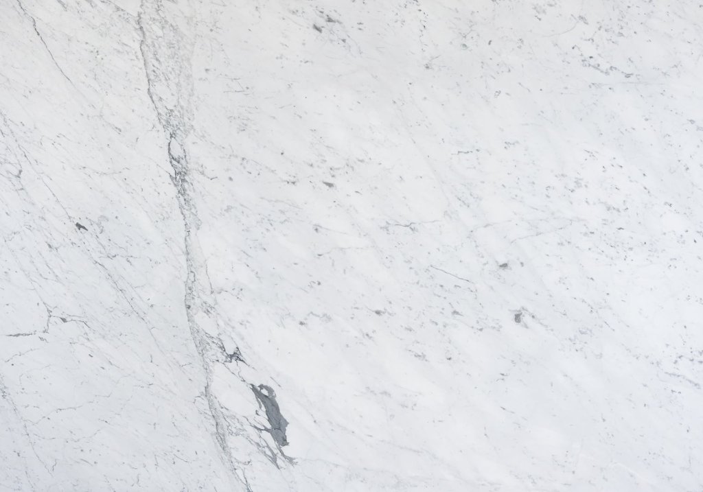 Carrara White marble slab sample